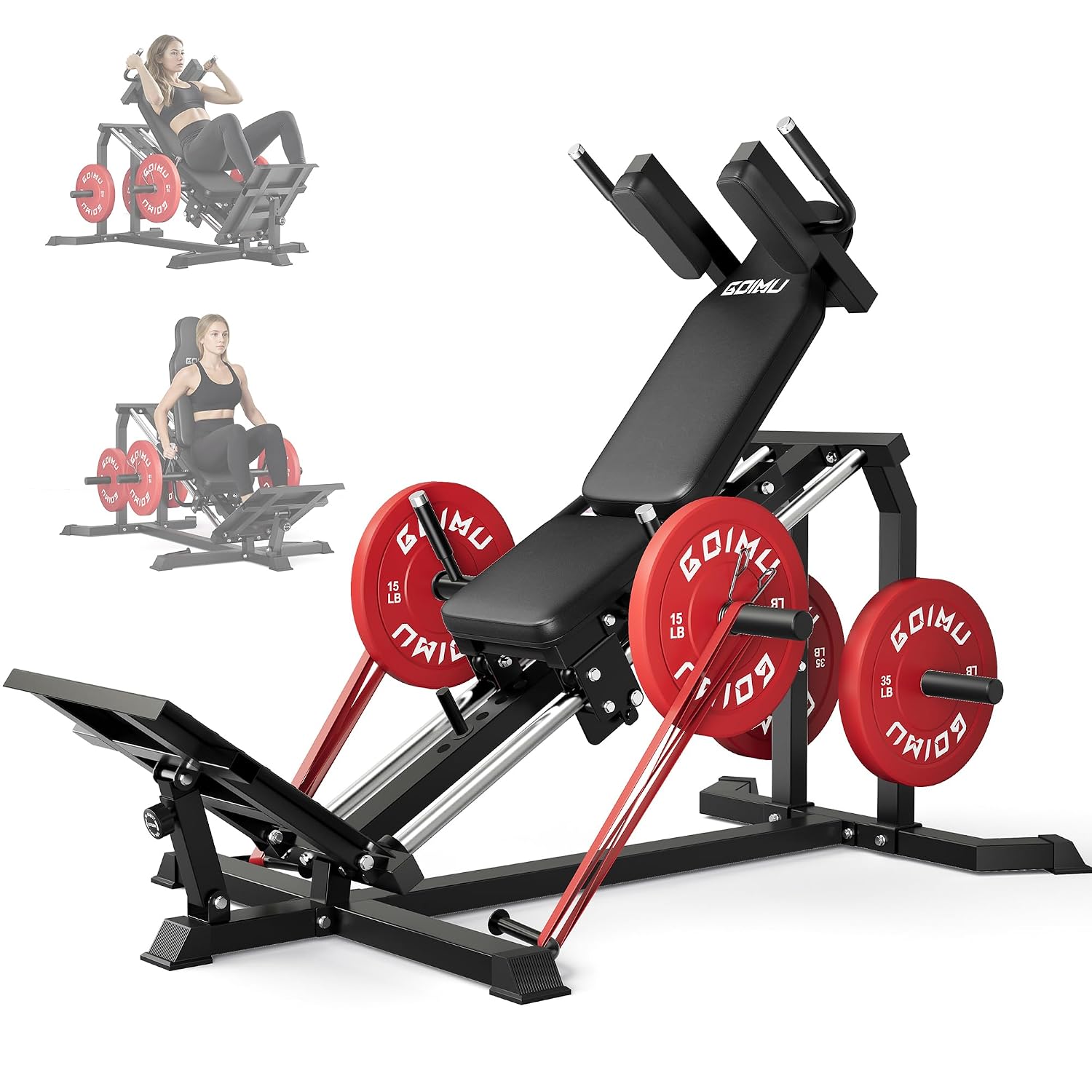 Home Gym Custom - Máquina de prensa de piernas y