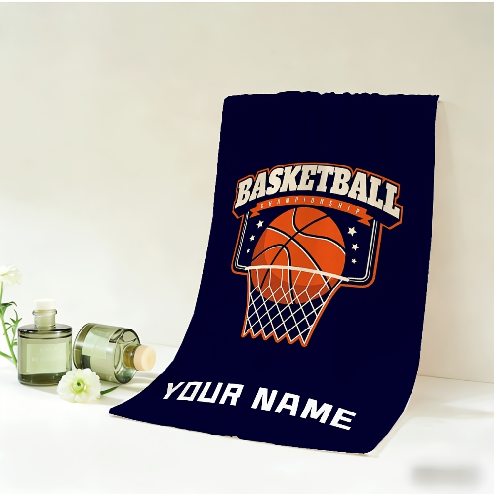 Home Gym Names - 2 toallas de baloncesto y toallas