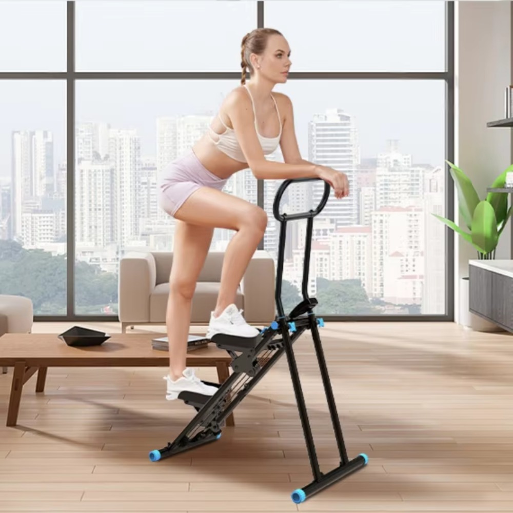 Home Gym Mini - Mini Escaladora Vertical Plegable de Metal,