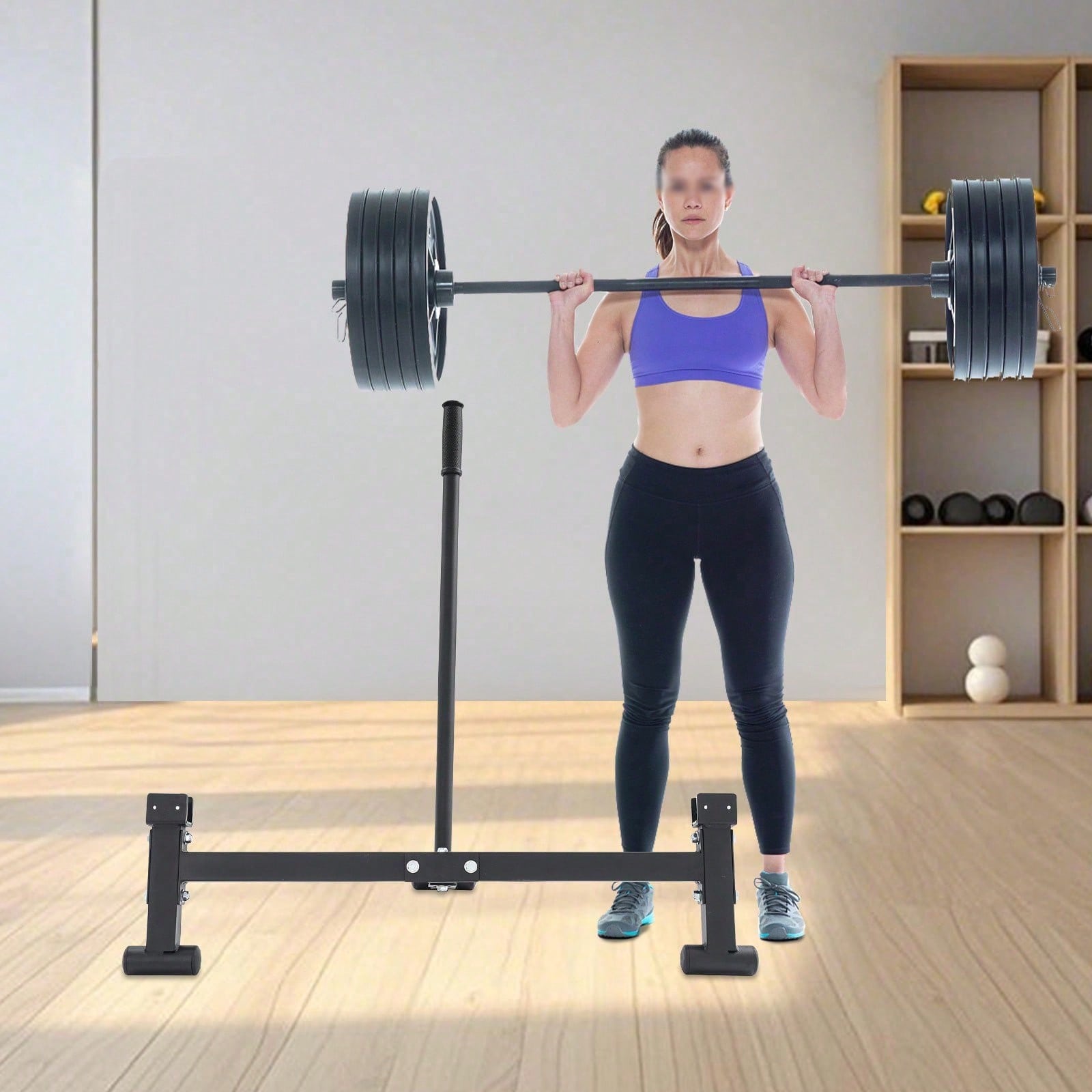 Deadlift Jack Barbell - Soporte para barra Kangten, capacidad de