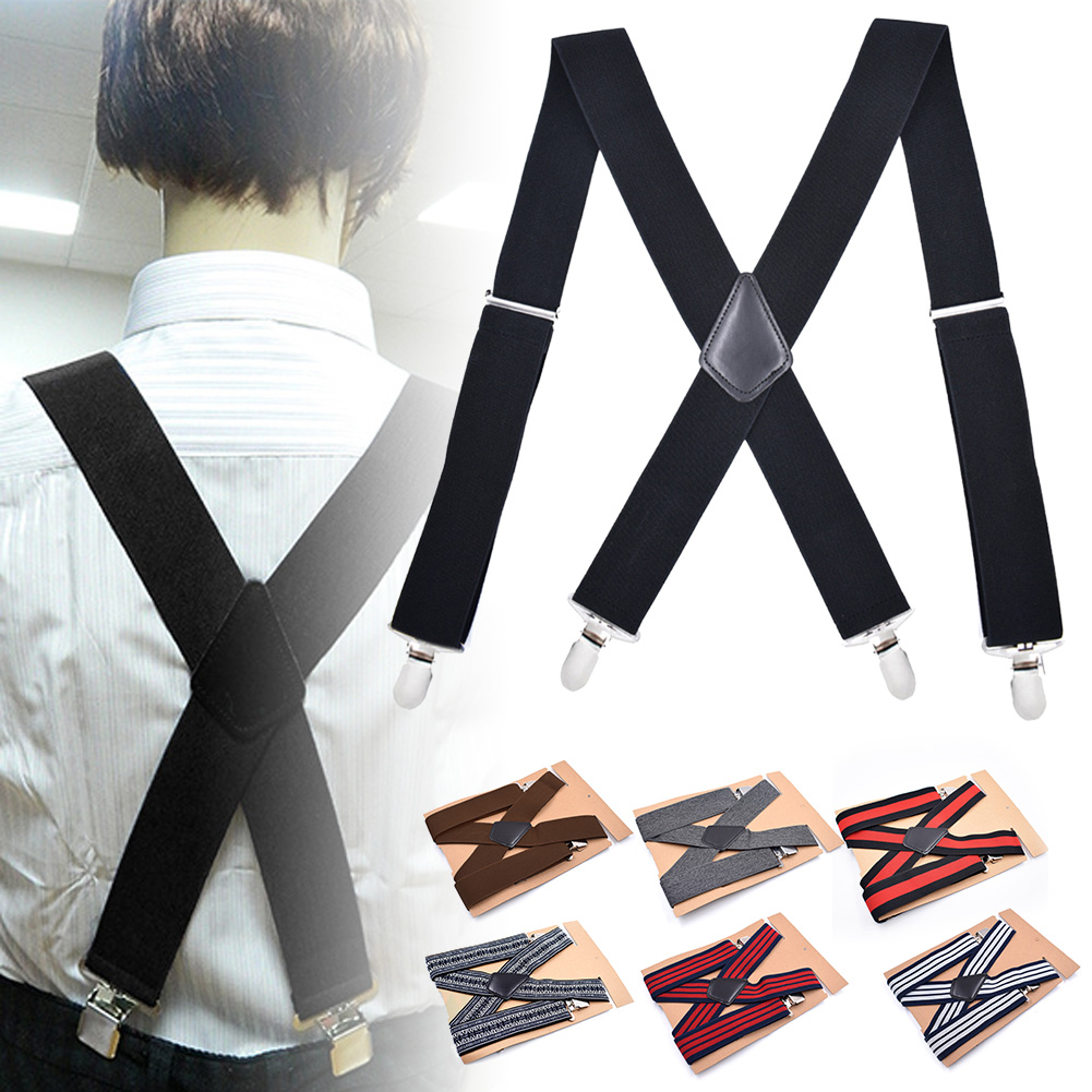 Resistance Band Heavy - Tirantes para hombre de 5cm, elásticos