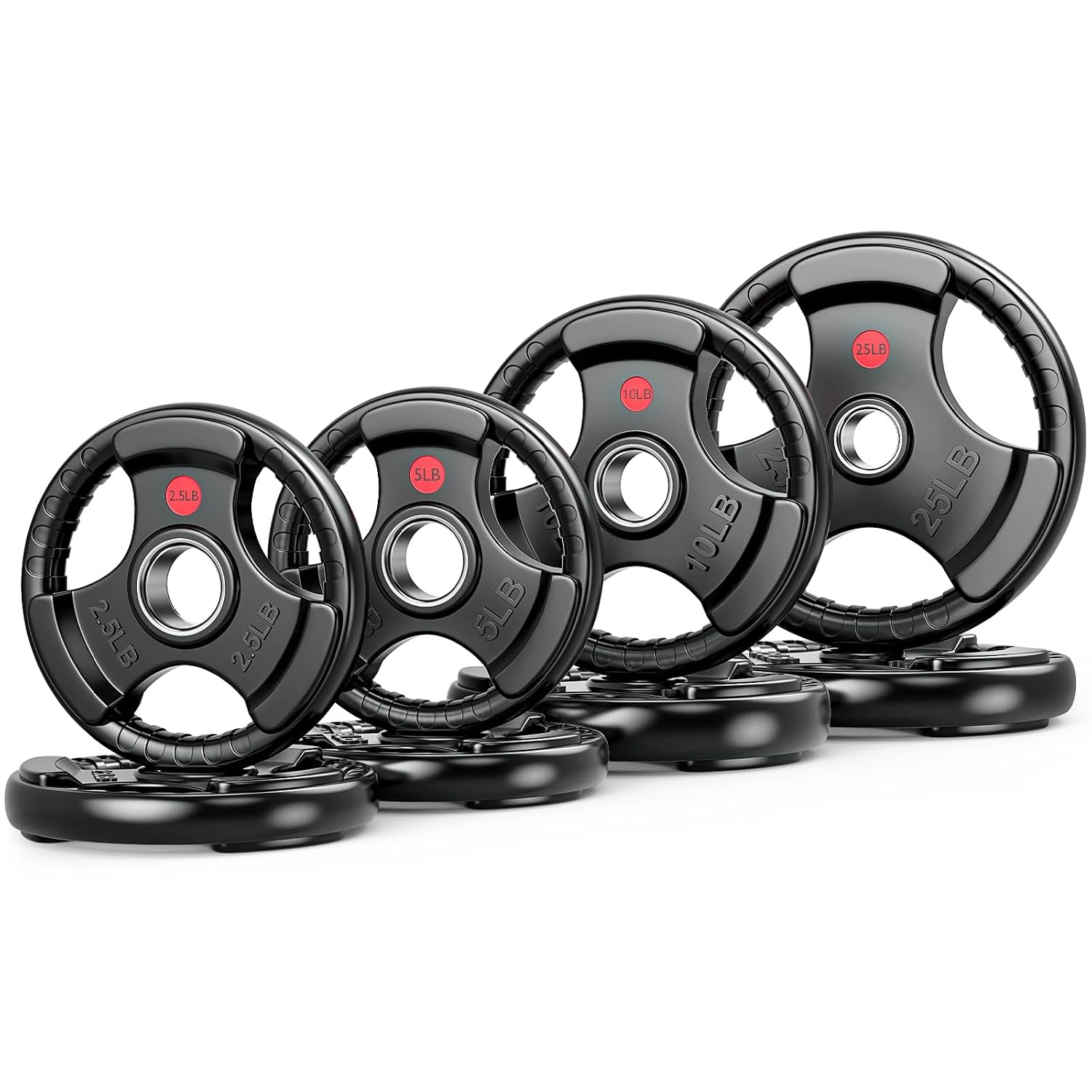 Home Gym Custom - Discos Olímpicos Recubiertos de Goma de