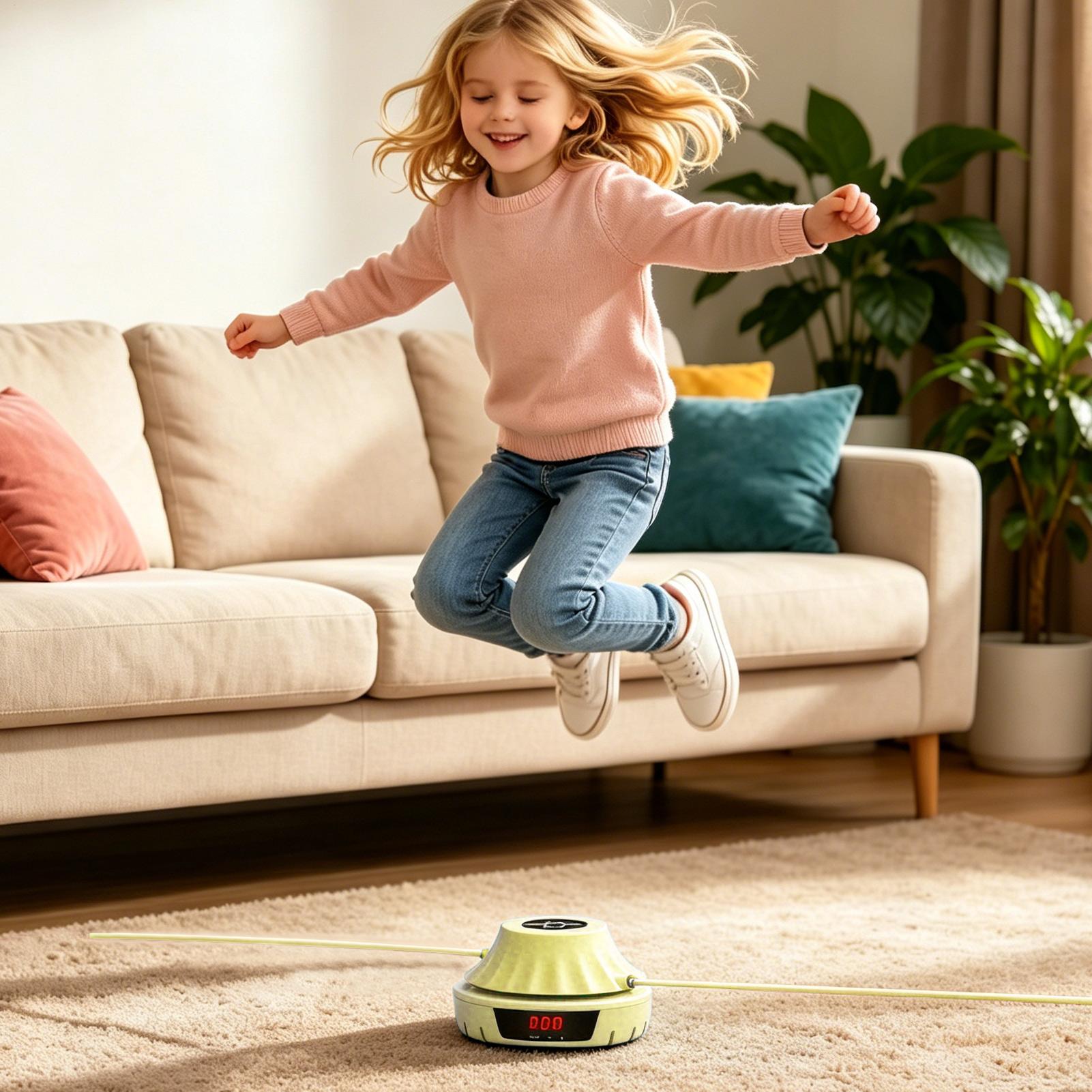 Entrenador de saltos automátic - Home Gym Kids reseña y precio