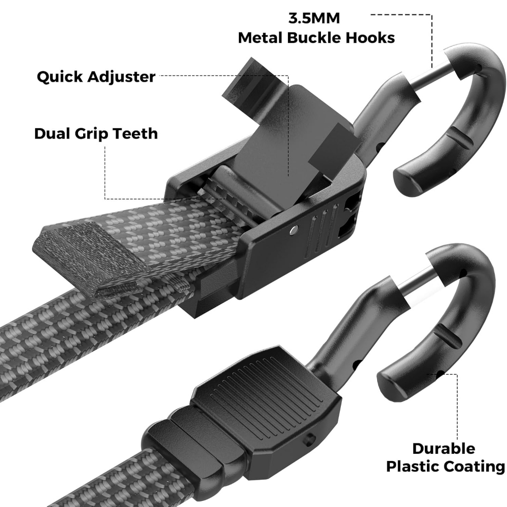 Cuerdas Elásticas con Ganchos  - Resistance Band Heavy reseña y precio