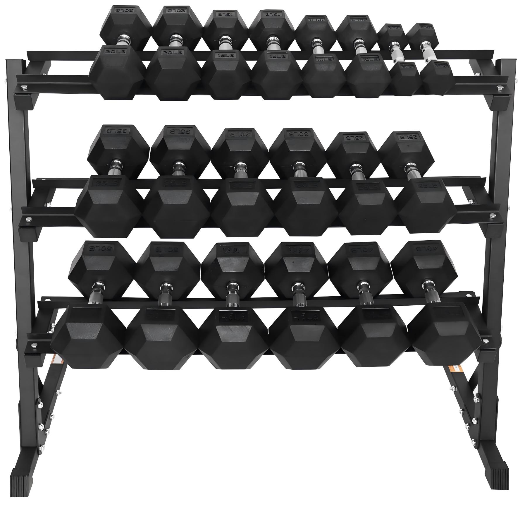 Mancuernas Hexagonales Recubie - Home Gym Custom reseña y precio
