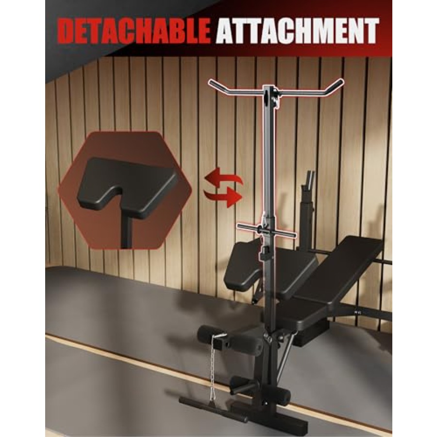 Banco de Entrenamiento de Fuer - Home Gym Leg Extension reseña y precio