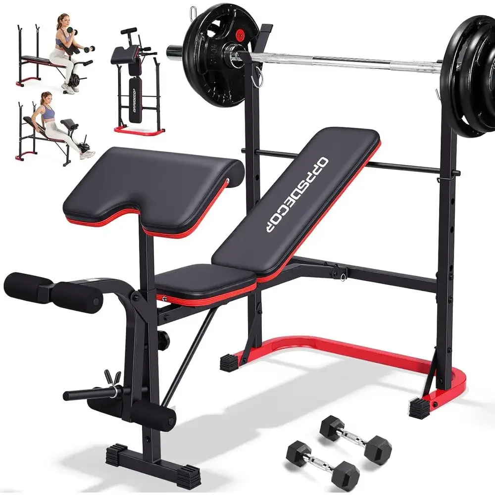 Banco de Pesas Ajustable 8 en  - Home Gym Leg Extension reseña y precio