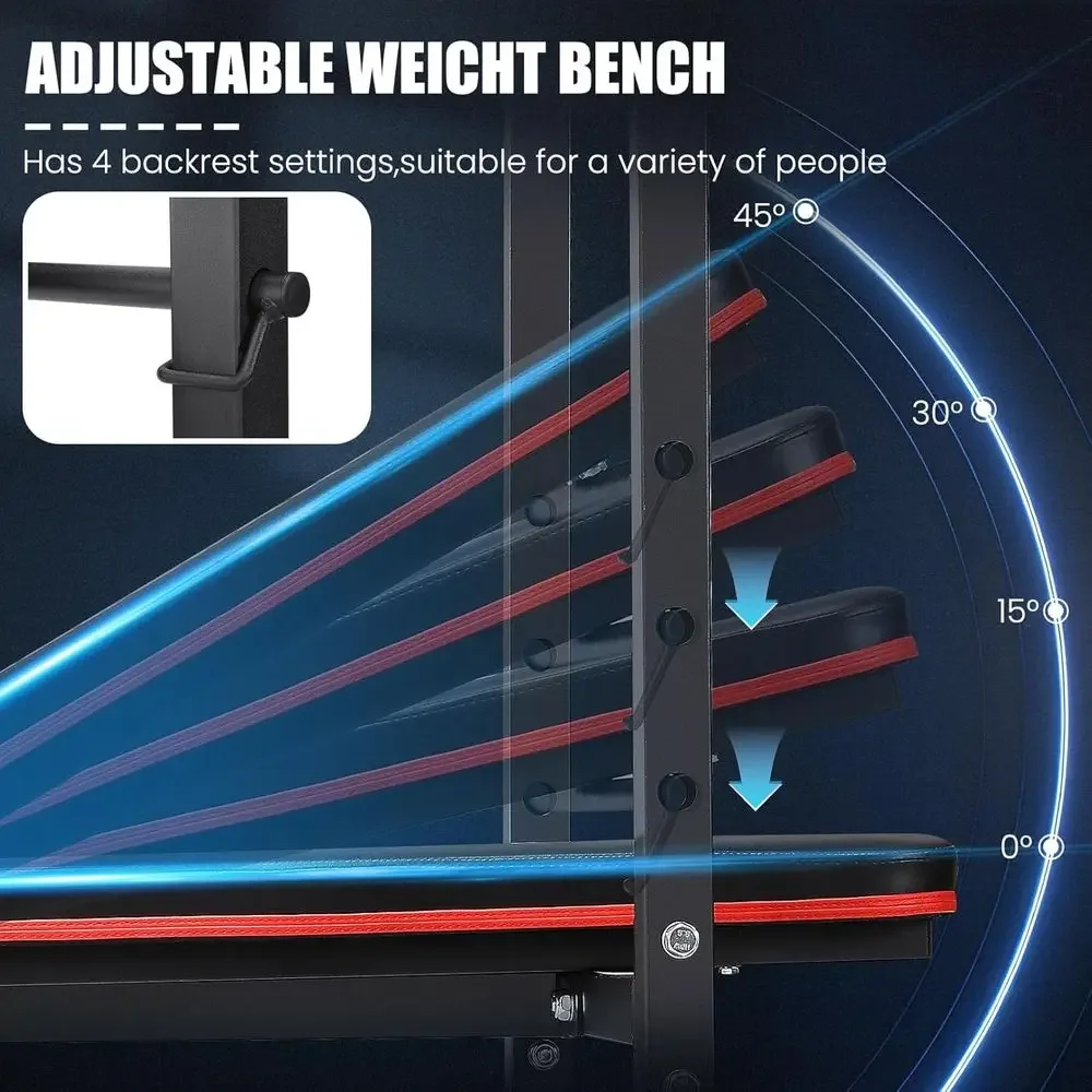 Banco de Pesas Ajustable 8 en  - Home Gym Leg Extension reseña y precio