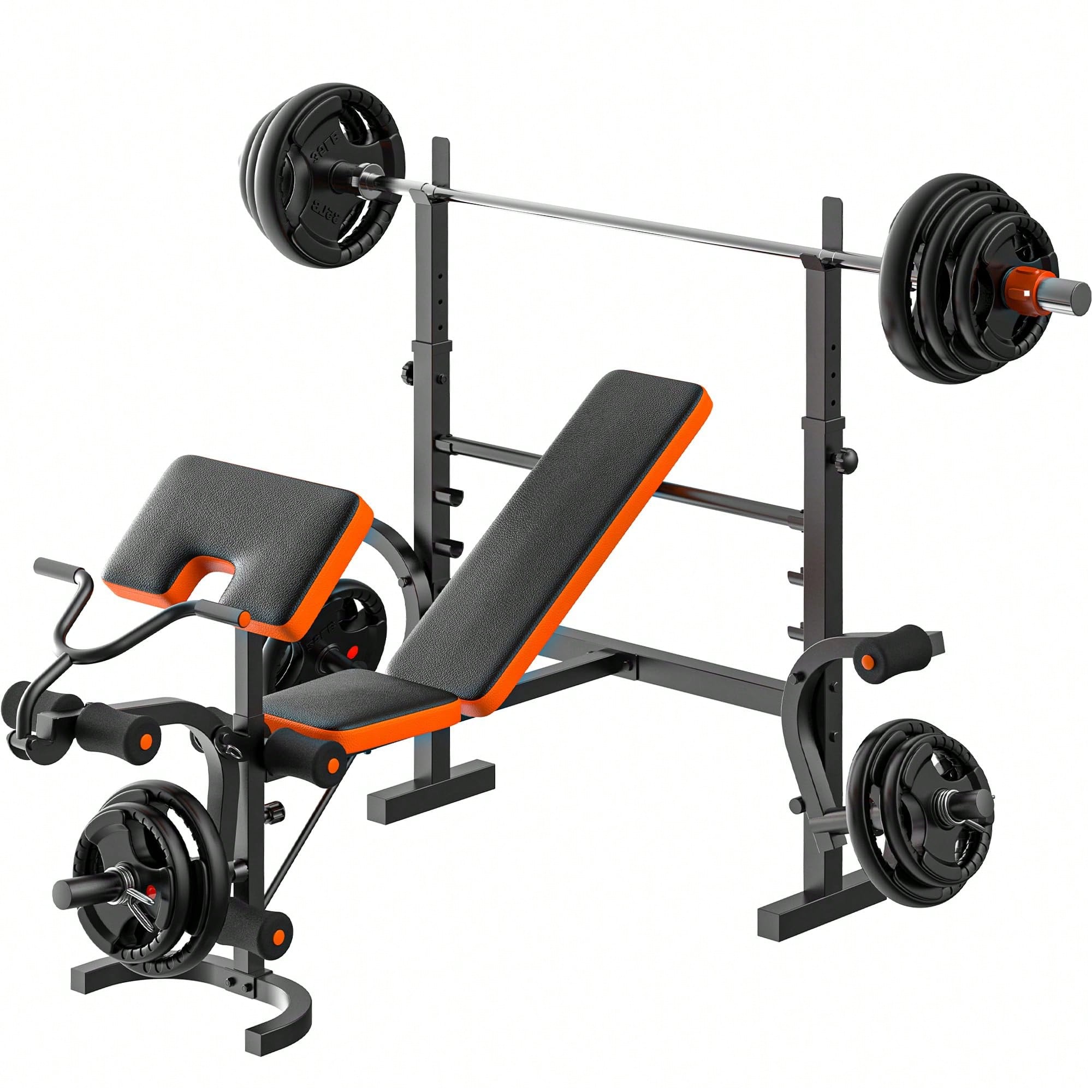 Banco de Pesas GIKPAL, Banco d - Home Gym Leg Extension reseña y precio