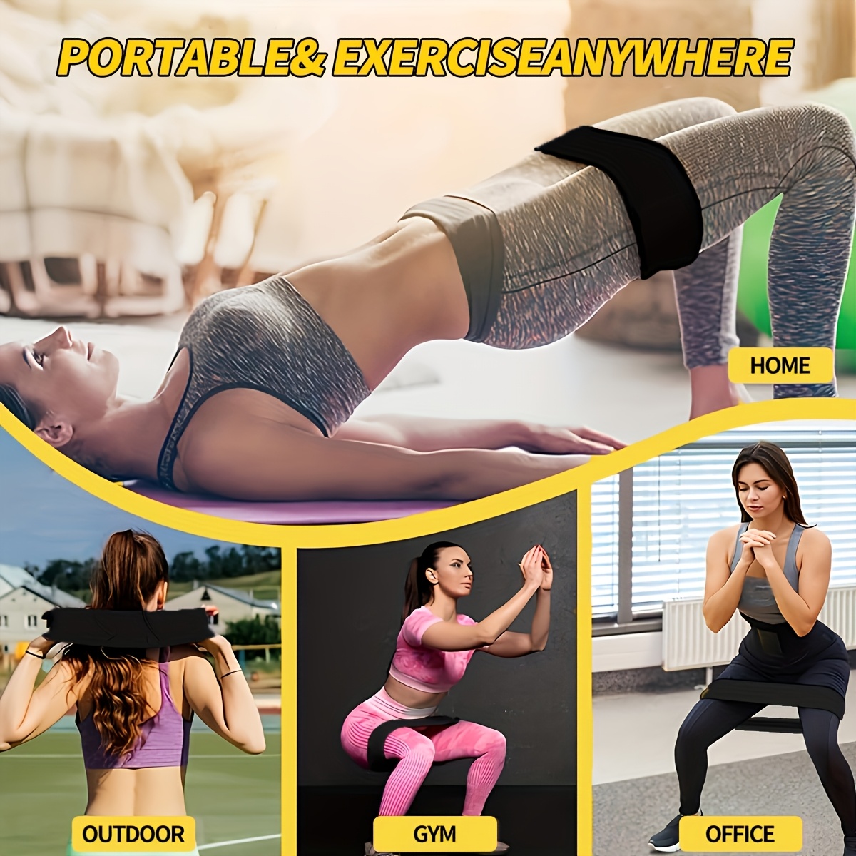Juego de 3 Bandas de Resistenc - Home Gym Kit reseña y precio