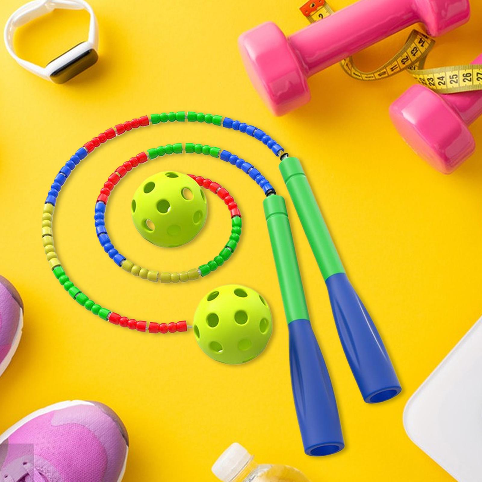 Cuerda para saltar con pelota  - Home Gym Kids reseña y precio