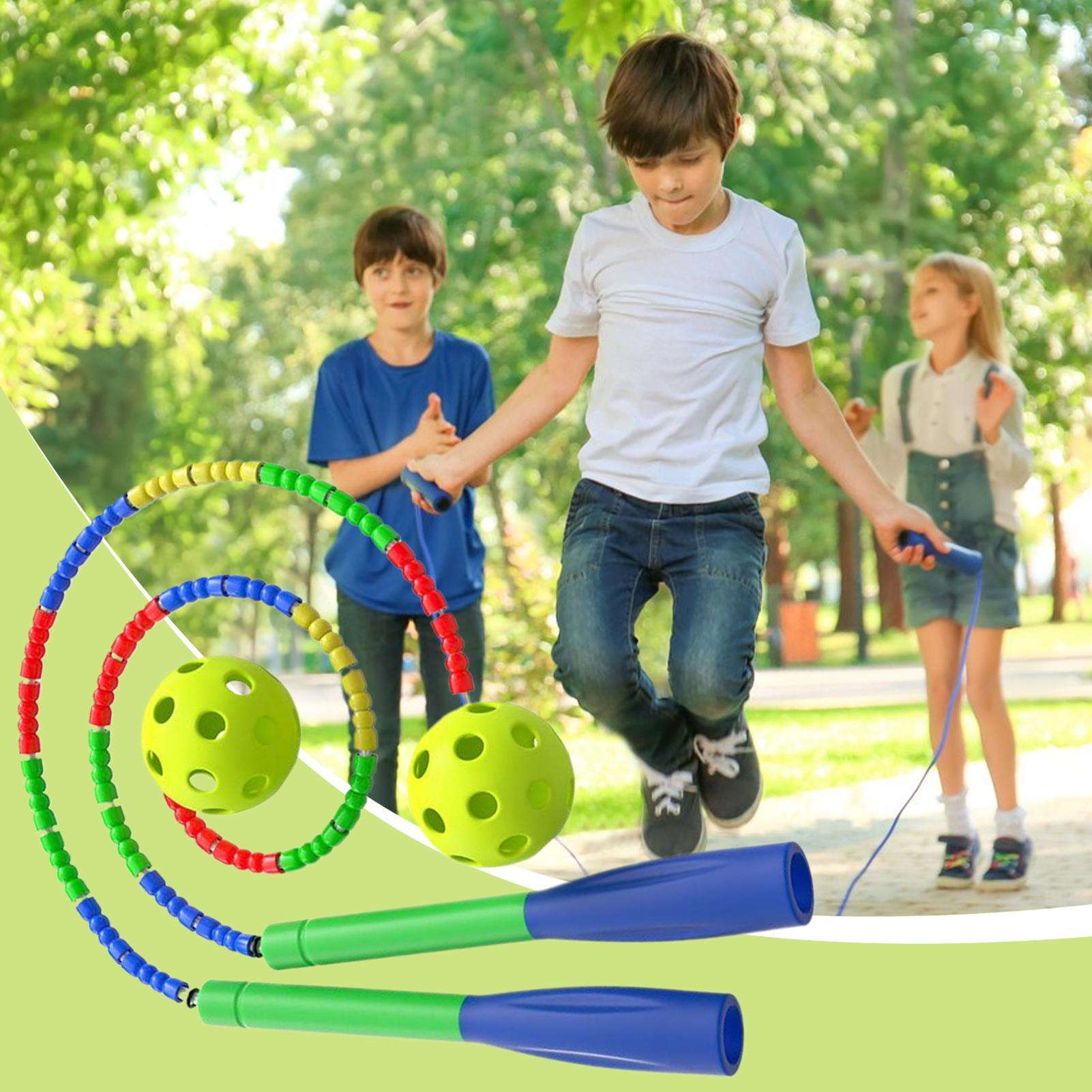 Cuerda para saltar con pelota  - Home Gym Kids reseña y precio