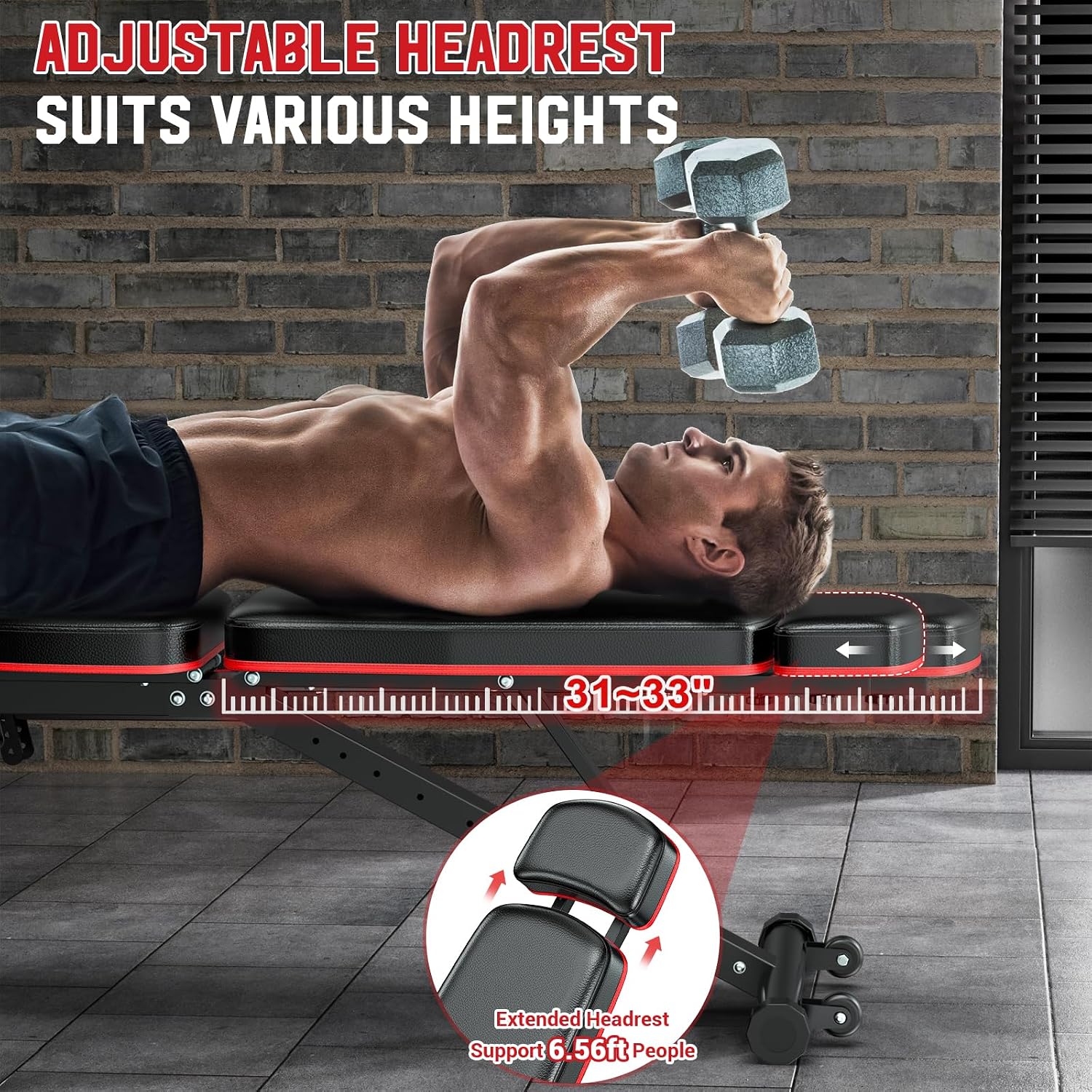 Banco de Pesas Ajustable con E - Home Gym Leg Extension reseña y precio