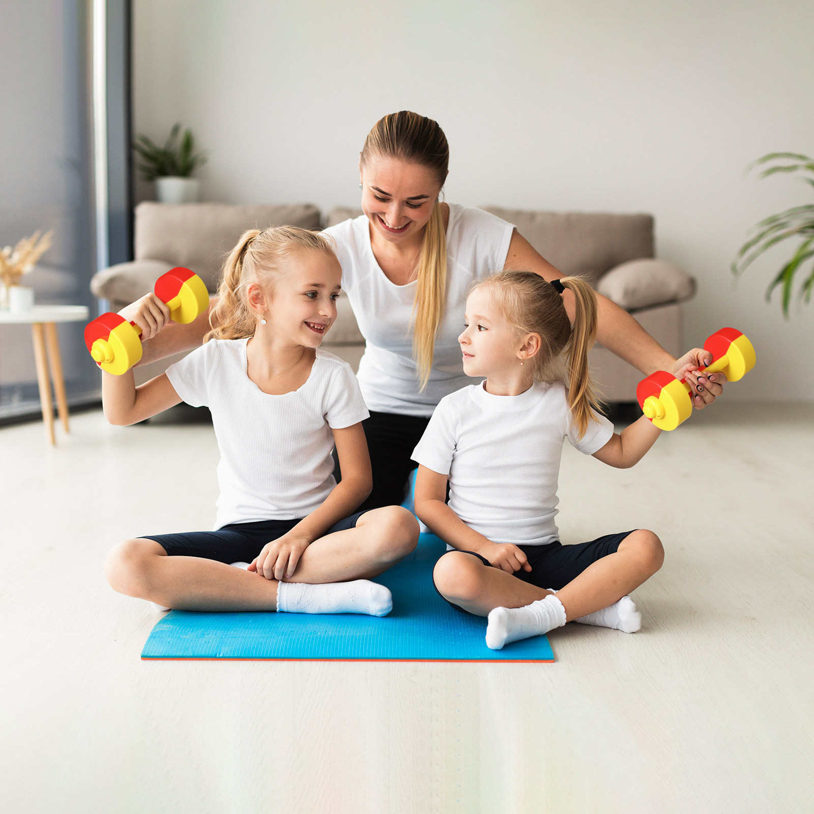 1 Par de Mancuernas de Plástic - Home Gym Kids reseña y precio