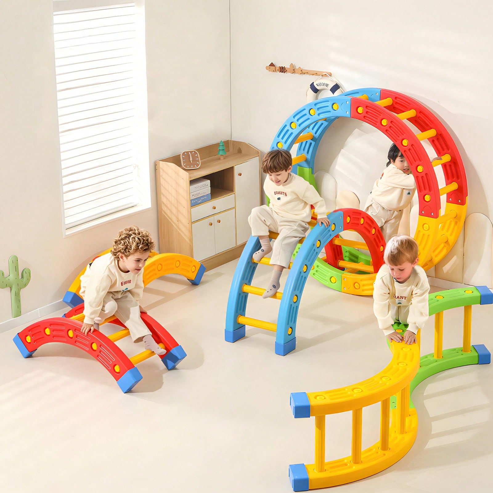 GCCSJ Juguetes de escalada ple - Home Gym Kids reseña y precio