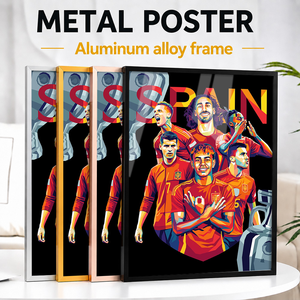 Póster Metálico Enmarcado en A - Home Gym Custom reseña y precio