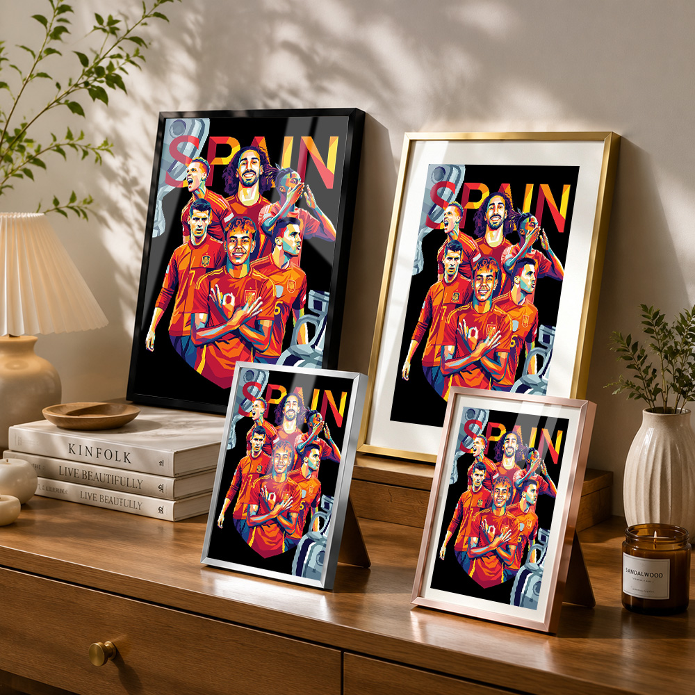 Póster Metálico Enmarcado en A - Home Gym Custom reseña y precio