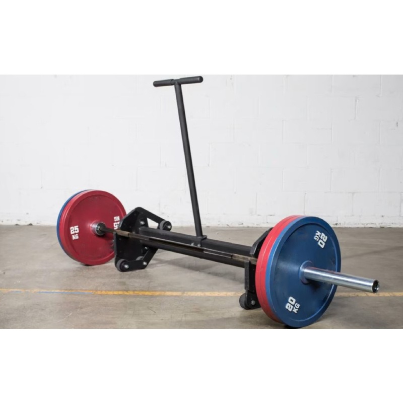 Barra de Pesas Gigante para Le - Deadlift Jack Barbell reseña y precio