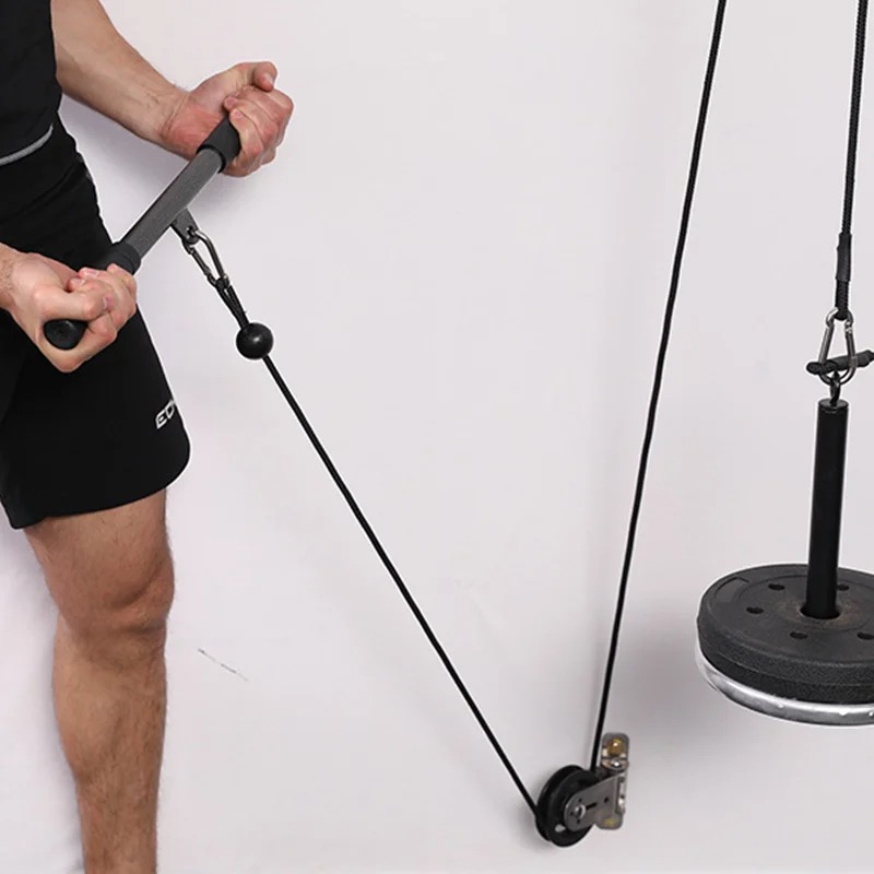 Rueda de polea silenciosa gira - Home Gym Custom reseña y precio